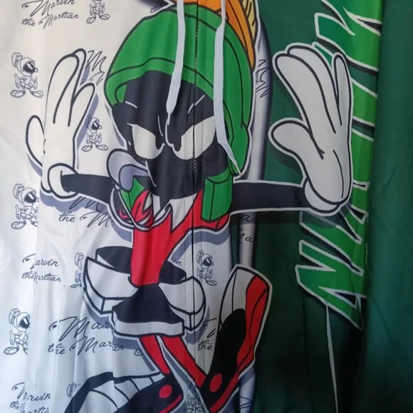 NWOT Marvin the Martian 3XL zip up hoodie - Picture 2 of 5